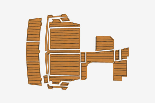 Bayliner 32 Anti-slip mat Custom EVA marine deck flooring