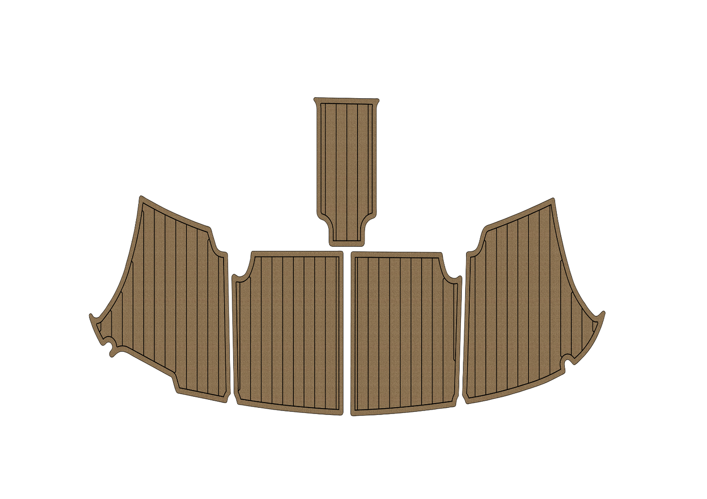 2006-2009 Sea Ray 38 Sundancer Swim platform 1/4" 6mm EVA foam faux floor