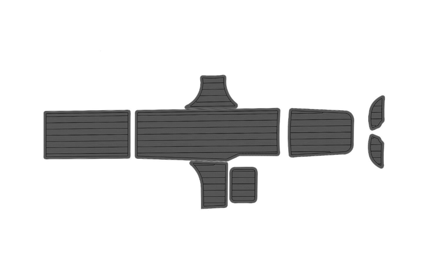 2015-2017 Bayliner Element XL Cockpit swim platform 1/4" 6mm EVA foam floor