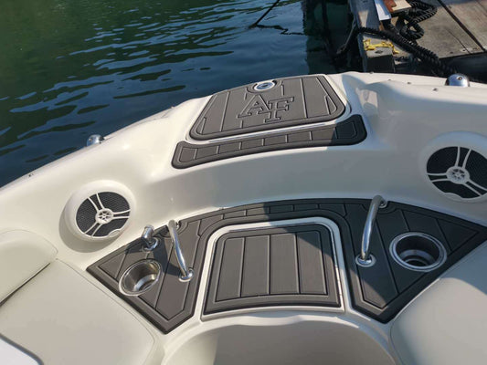 2002-2008 Sea Ray 240 Cockpit swimming platform Pads 1/4" 6mm EVA Teak Deck