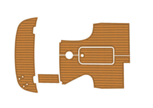 2010-2013 Bayliner 702 Cuddy Anti-slip mat Custom EVA marine deck flooring