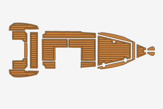 2016 Selva 500 Marine teak deck seadek EVA Foam Boat flooring
