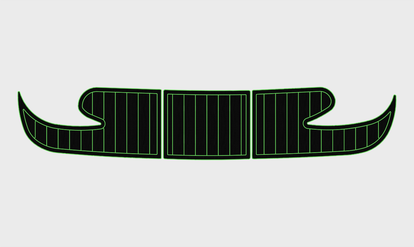 1995-1997 Rinker 232 Captiva Cuddy Cockpit Swim platform 1/4"6mm EVA foam floor