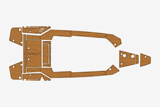 2021 Axopar 28 Cockpit Swim platform 1/4"6mm EVA Foam floor