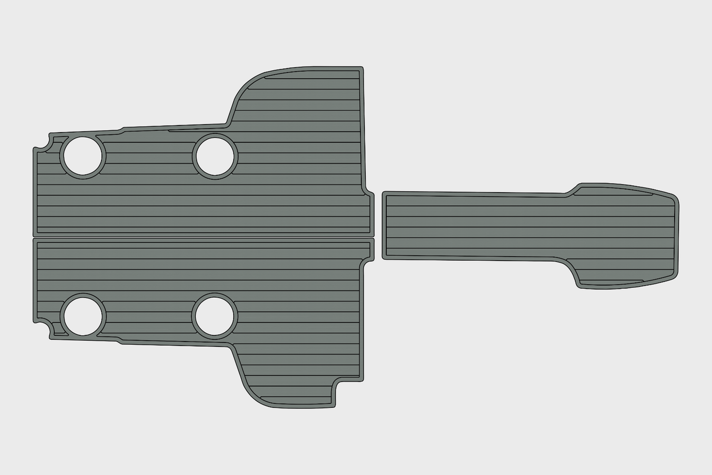 ProKat 25 Cockpit 1/4"6mm EVA Foam floor