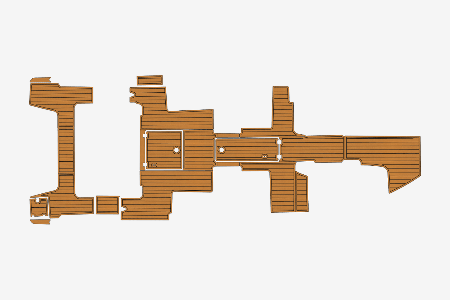 2020-2024 Robalo R317 Marine teak deck seadek EVA Foam Boat flooring