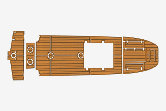 Mako 26 Cockpit Swim platform 1/4"6mm EVA Foam floor