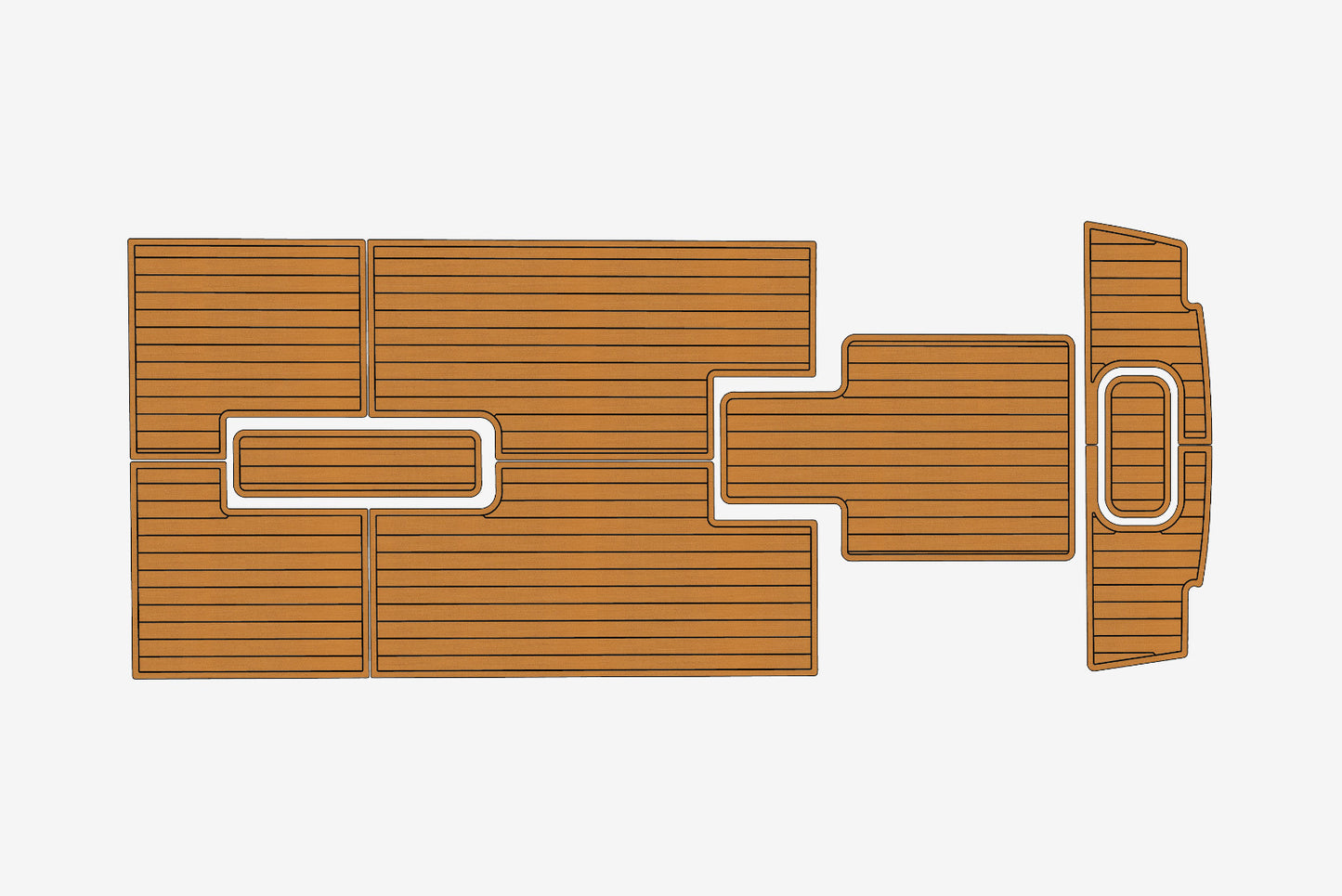 2018 Tahiti 23 Ultra Marine teak deck seadek EVA Foam Boat flooring