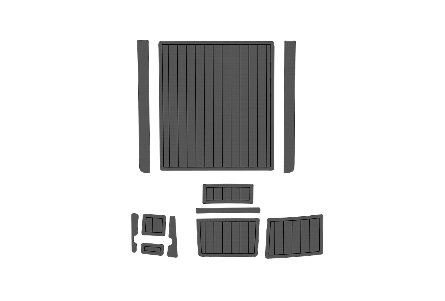 1999-2006 Bella 652 Marine teak deck EVA Foam Boat fuax foam mat flooring