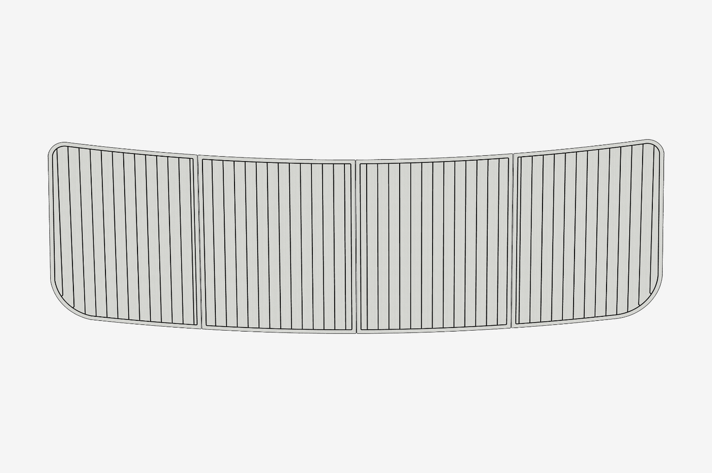 Azimut 72 Cockpit Swim platform 1/4"6mm EVA Foam floor