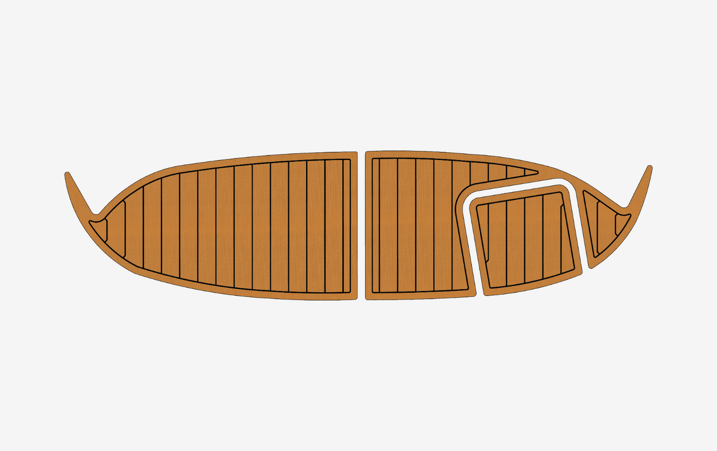 2008 Four winns Horison 200ss Marine teak deck EVA Foam Boat flooring