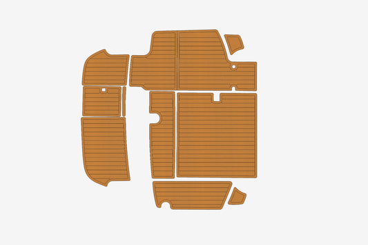 2002 Jeanneau Merry Fisher 805 Marine teak deck EVA Foam Boat flooring