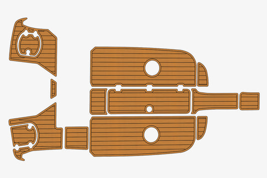 2018 Monterey 197 FS cockpit swim platform 1/4" 6mm EVA Foam Teak floor