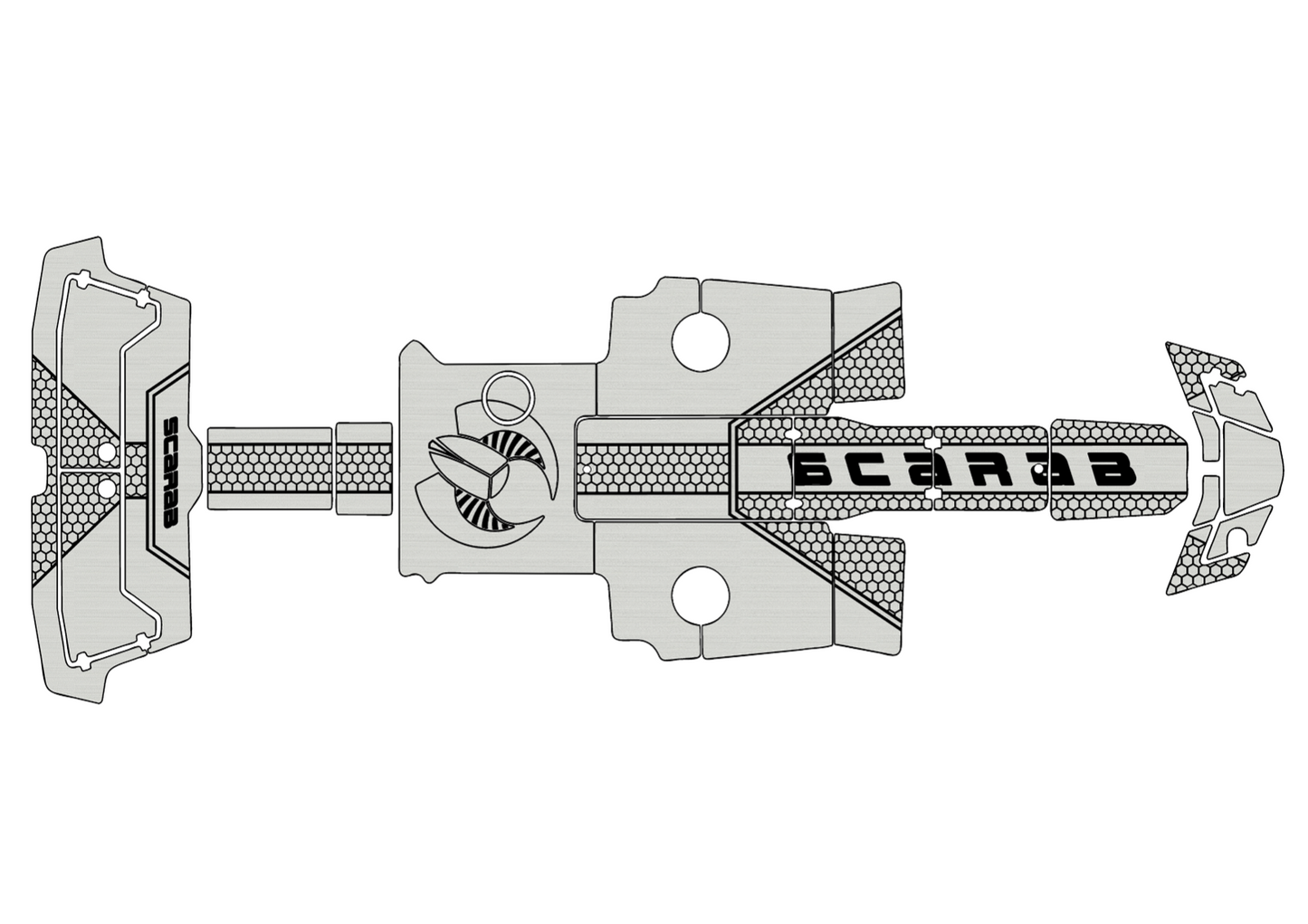 2018 scarab 215 Cockpit Swim platform 1/4"6mm EVA foam mat faux floor