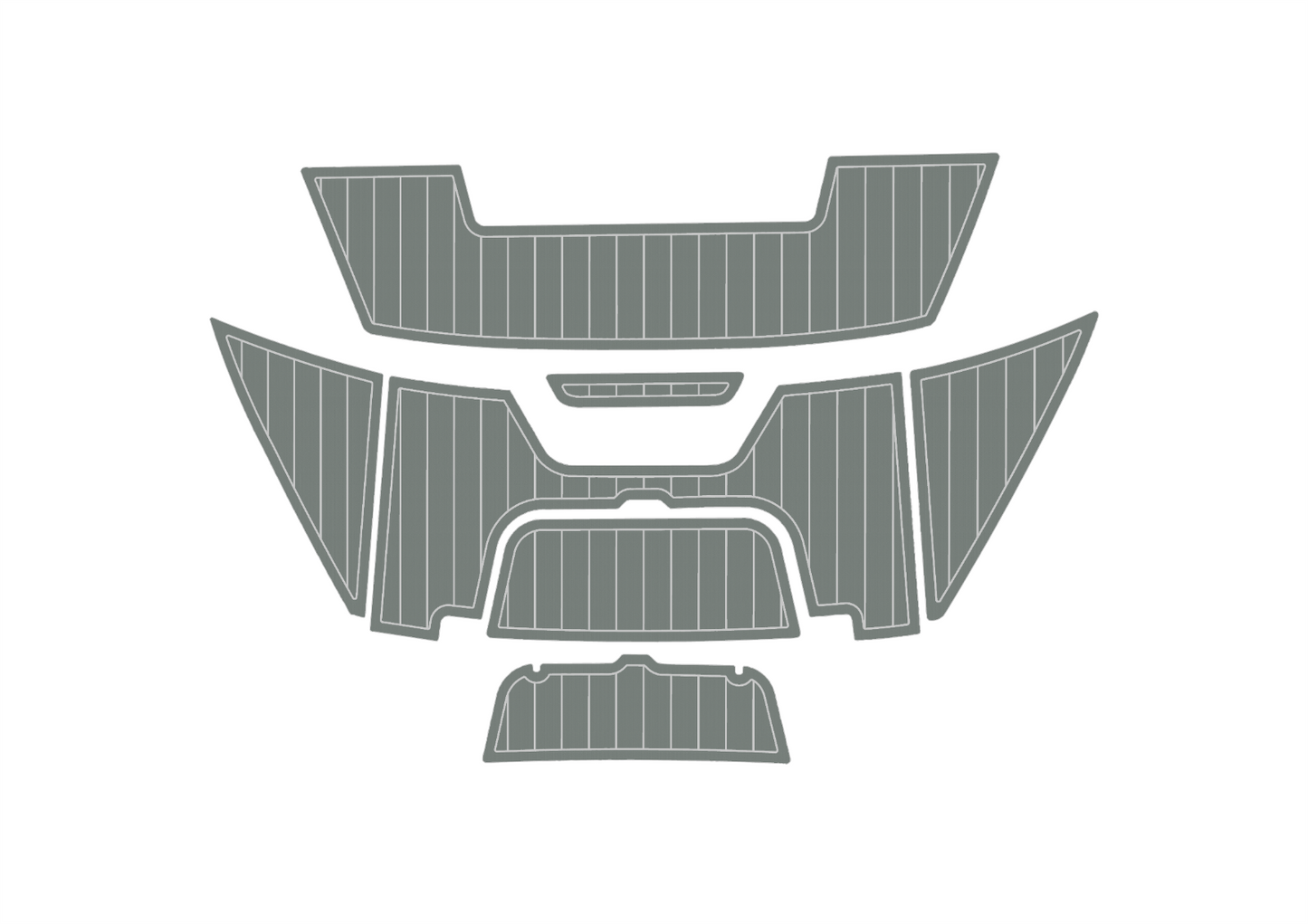 2018-2022 Cobalt CS22 Swim platform 1/4"6mm EVA foam faux marine floor