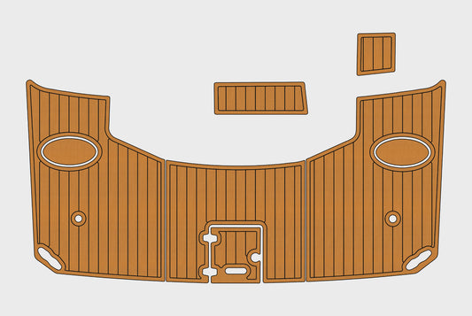 2011-2016 Regal 35 Sport Coupe Swim platform 1/4"6mm EVA foam faux teak floor
