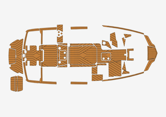 2021-2022 Malibu M220 Cockpit Swim platform bow 1/4"6mm EVA Foam floor