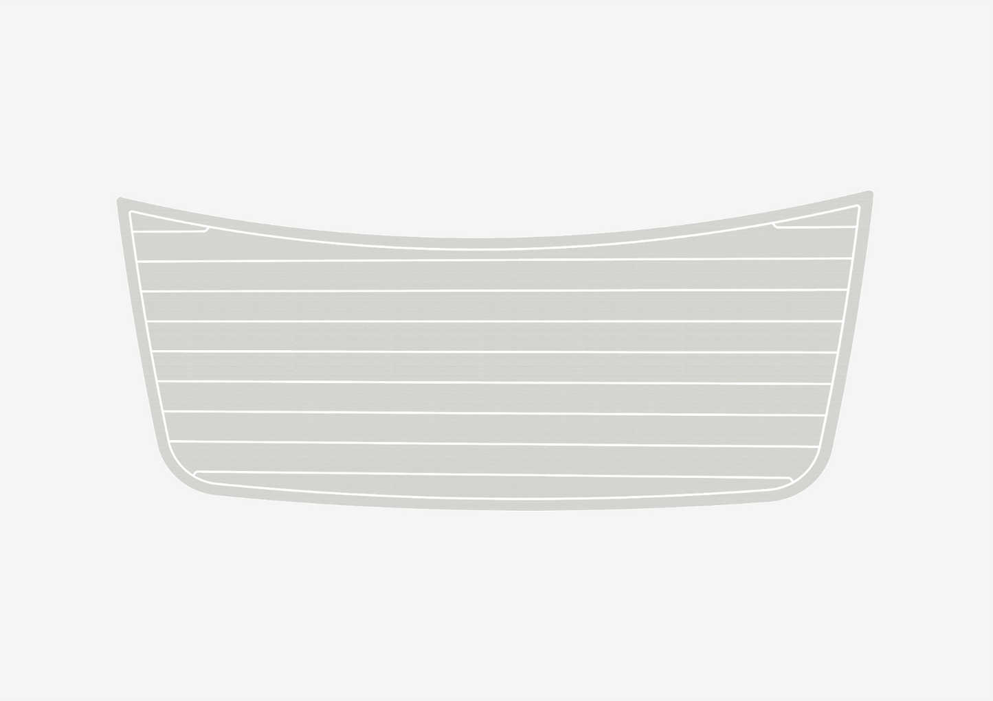2006-2009 MALIBU 23LSV Swim platform 1/4" 6mm EVA faux faom teak mat floor