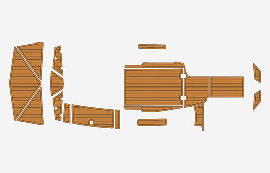 2016-2019 TIGE R22 Cockpit Swim platform 1/4"6mm EVA foam faux floor