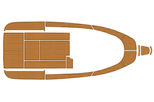 2000-2009 Aquador 25 WA Cockpit Swim platform bow 1/4"6mm EVA foam faux floor