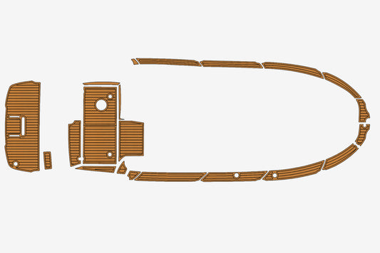 2011 Benetau Antares 8 Marine teak deck EVA Foam Boat flooring