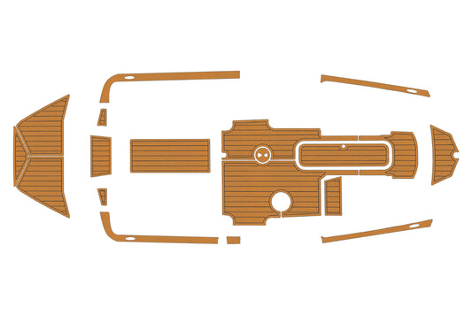 2019-2023 Bayliner HeyDay WT2DC Cockpit Swim platform Bow 1/4"6mm EVA foam floor