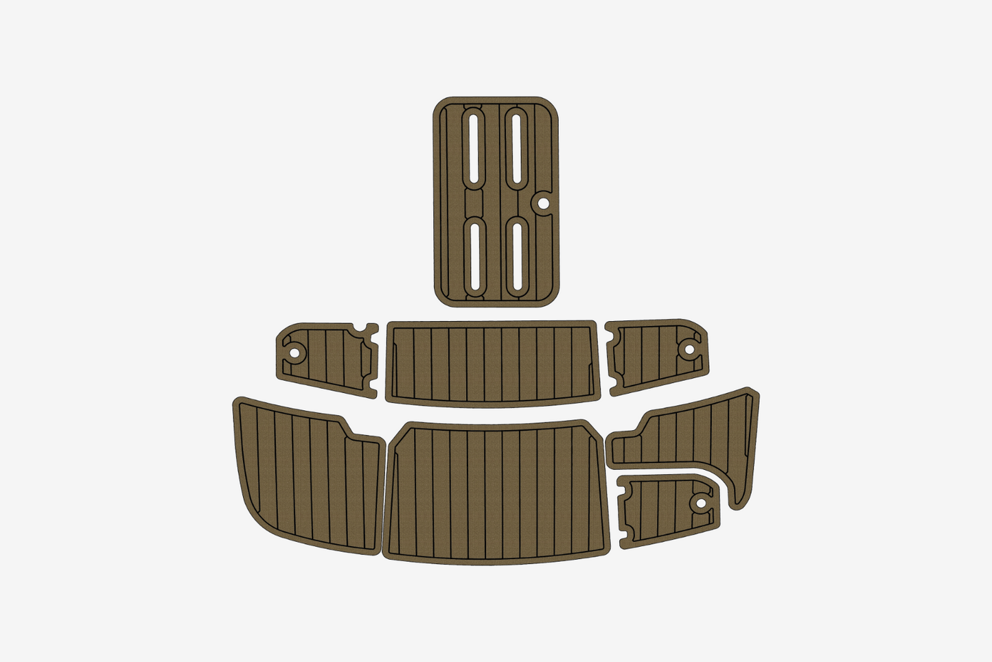 2003 Bryant 214 Cockpit Swim platform BOW 1/4"6mm EVA foam floor