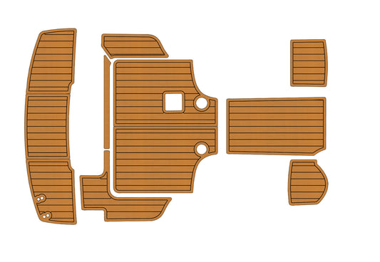 2008-2013 Bayliner 266 EC Cockpit Swim platform 1/4" 6mm EVA foam floor