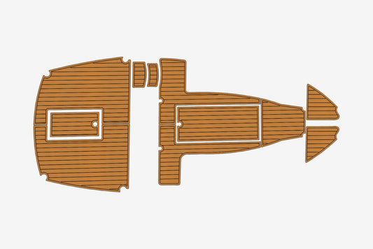 2021-2022 Duffy 22 Suncruiser Cockpit Swim platform 1/4"6mm EVA Foam faux floor
