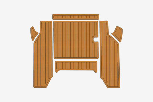2014 Jeanneau Merry Fisher 645 Marine teak deck EVA Foam Boat flooring