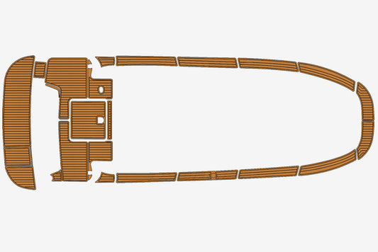 2006 Star Fisher 34 Cruiser Marine teak deck seadek EVA Foam Boat flooring