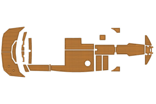 2014 Regal 24 Fastdeck Marine teak deck EVA Foam Boat flooring
