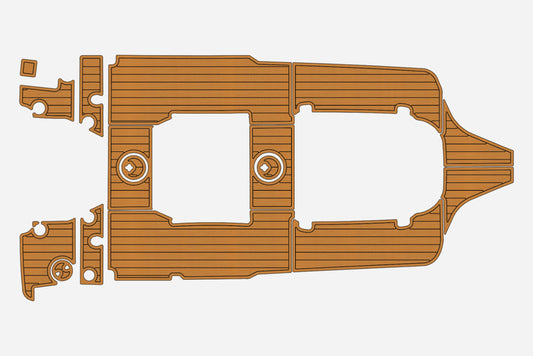 2023 Sea Hunt 23 Escape Marine teak deck seadek EVA Foam Boat flooring