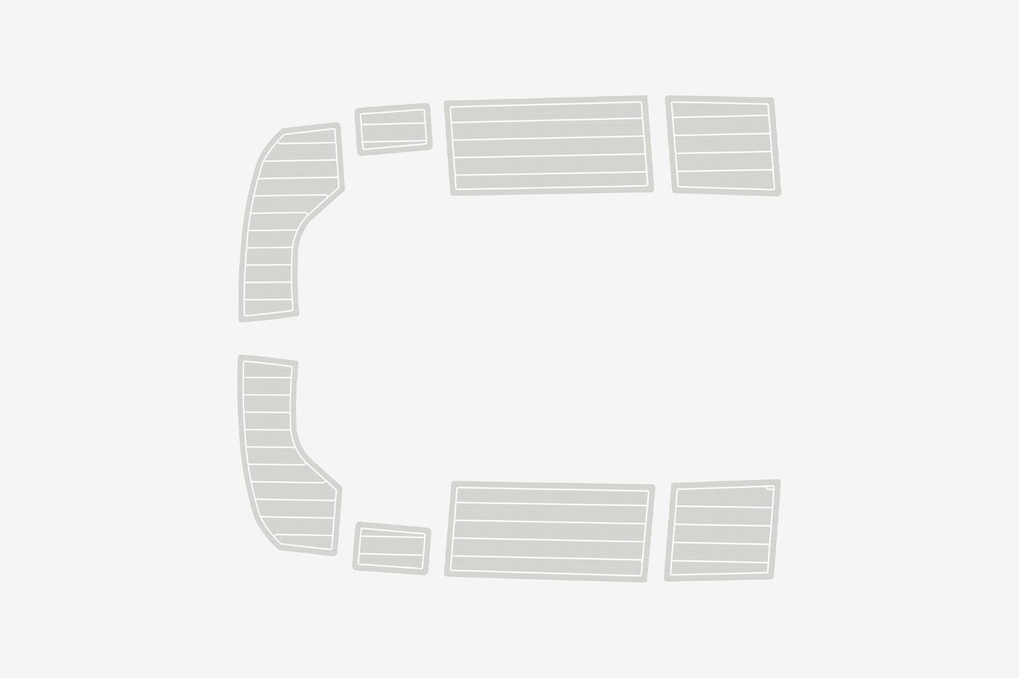 Beneteau 35 Anti-slip mat Custom EVA teak marine deck flooring