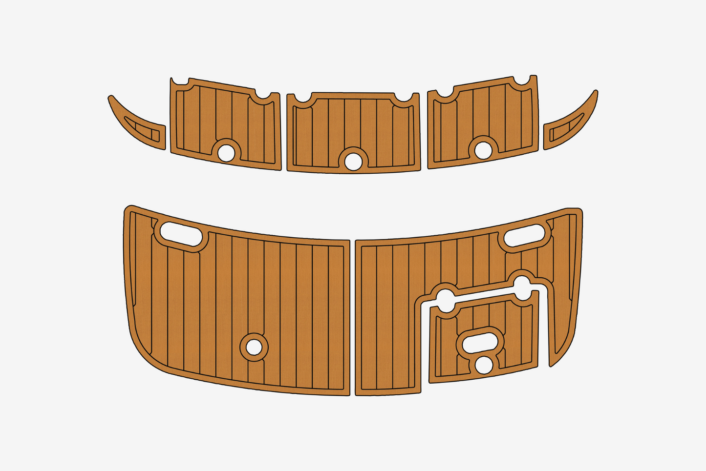 2001-2008 regal 2400 Swim platform 1/4" 6mm EVA faux foam Floor