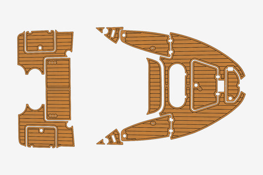 2017-2023 Sea Pro 248 Marine teak deck EVA Foam Boat flooring