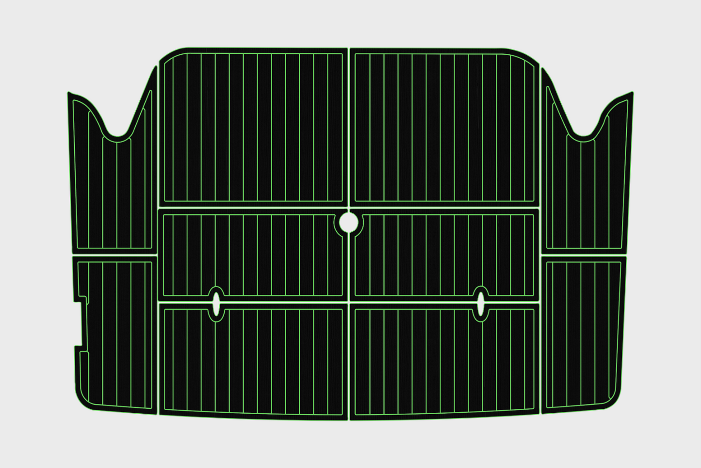 2001 Regal 2760 Swim platform 1/4"6mm EVA foam faux teak deck marine floor