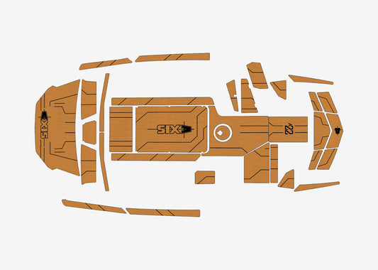 2019 AXIS A22 Marine teak deck EVA Foam Boat flooring