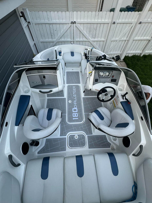 2007-2012 Sea Doo 180 Cockpit Swim platform bow 1/4"6mm EVA foam faux mat floor