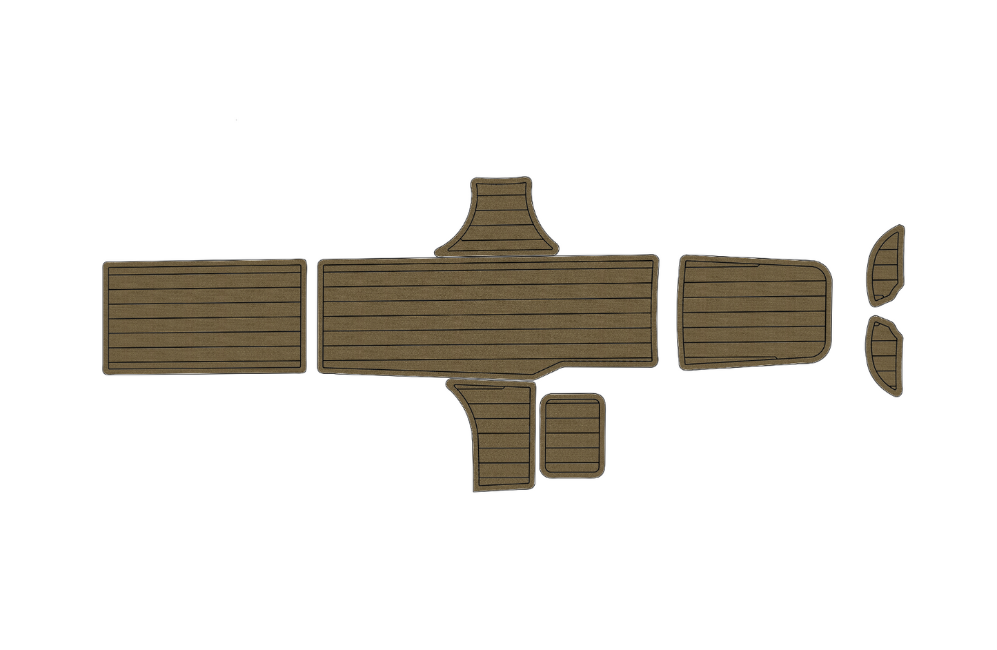 2015-2017 Bayliner Element XL Cockpit swim platform 1/4" 6mm EVA foam floor