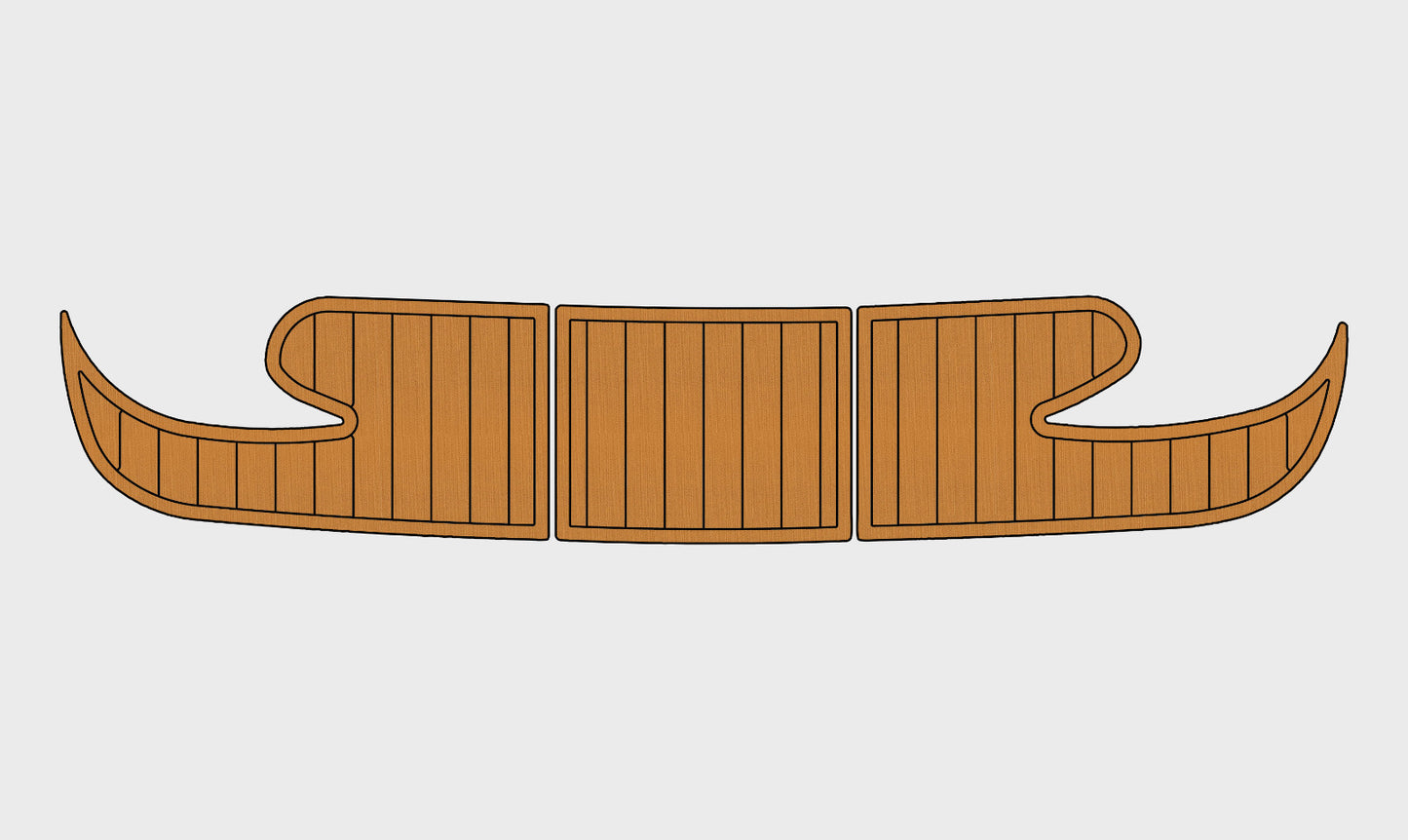 1995-1997 Rinker 232 Captiva Cuddy Cockpit Swim platform 1/4"6mm EVA foam floor