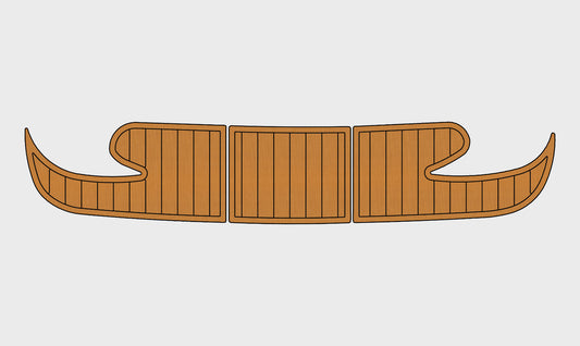 1995-1997 Rinker 232 Captiva Cuddy Cockpit Swim platform 1/4"6mm EVA foam floor