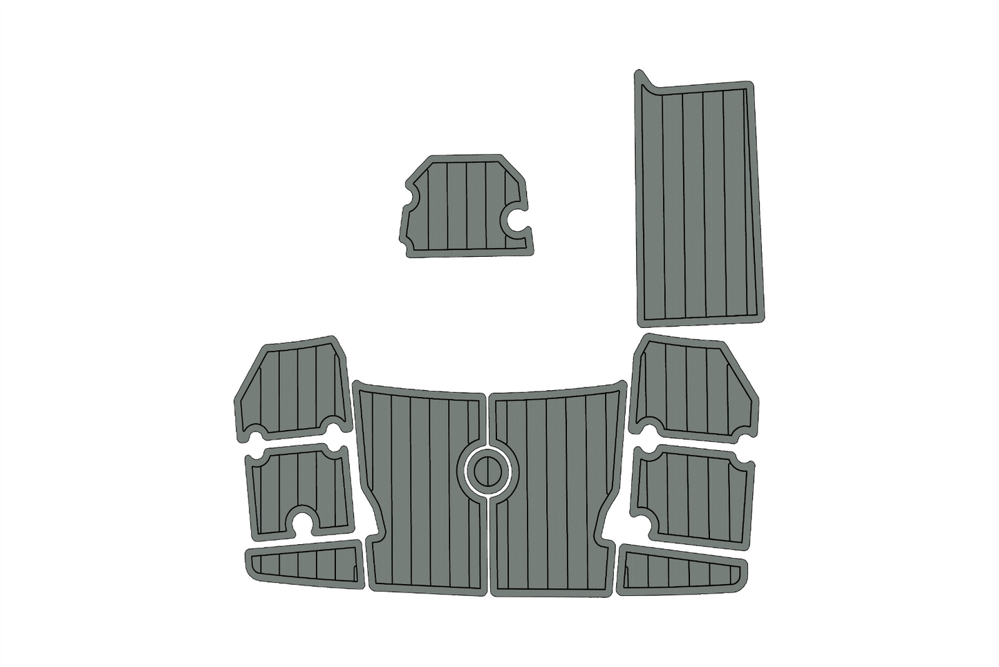 2013-2014 Monterey 234 SS Swim platform 1/4"6mm EVA Foam faux floor