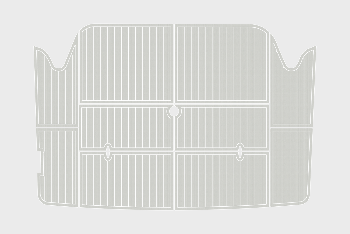 2001 Regal 2760 Swim platform 1/4"6mm EVA foam faux teak deck marine floor
