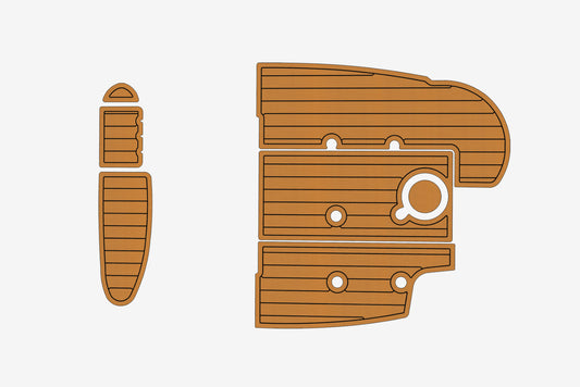 1999 Crownline 266 LTD Marine teak deck EVA Foam Boat flooring