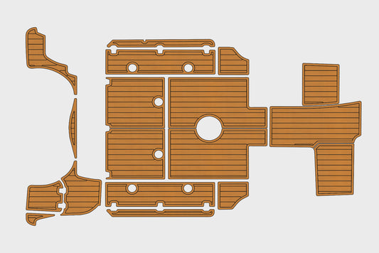 2017 Boston Whaler 285 Conquest Cockpit Swim platform 1/4"6mm EVA Foam mat floor