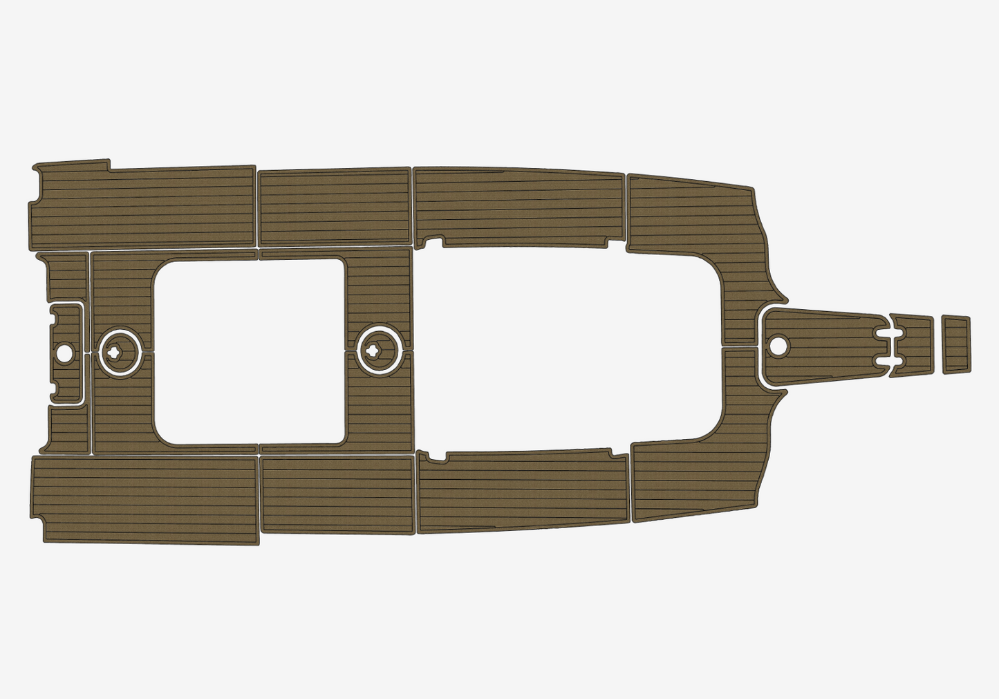 2022-2023 Sea Hunt 305 ULTRA Cockpit 1/4"6mm EVA Foam floor