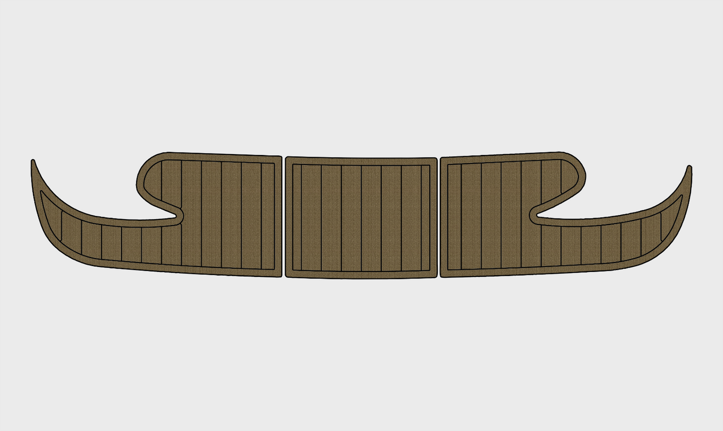 1995-1997 Rinker 232 Captiva Cuddy Cockpit Swim platform 1/4"6mm EVA foam floor