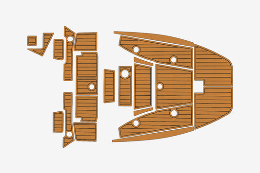 2021-2024 Ranger 2660 Bay Boat Marine teak deck EVA Foam Boat flooring