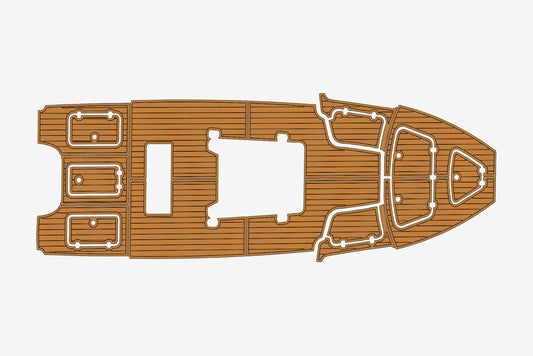 2017-2020 Gause Built Cockpit 1/4"6mm EVA Foam carpet marine MAT floor